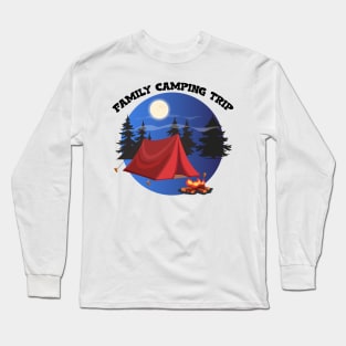 Family Camping Trip - 2023 Long Sleeve T-Shirt